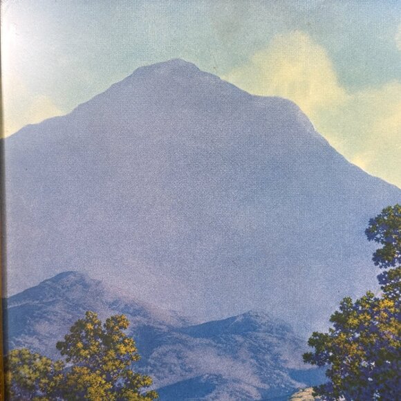 Original Maxfield Parrish Thy Rocks and Rills Old Mill Print Vintage Lithograph - Picture 4 of 16